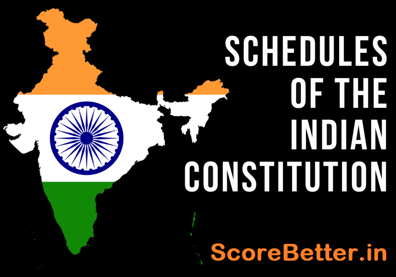 Schedules of the Indian Constitution